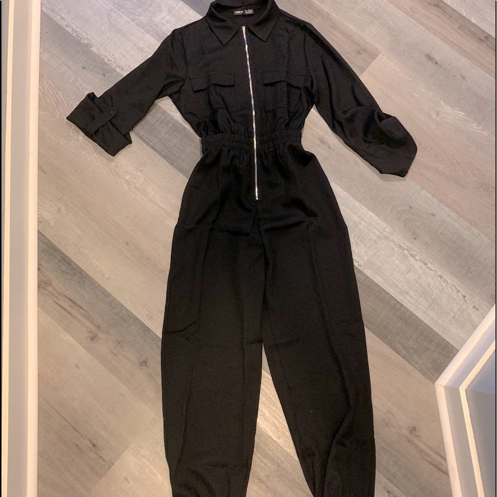Black jumpsuit